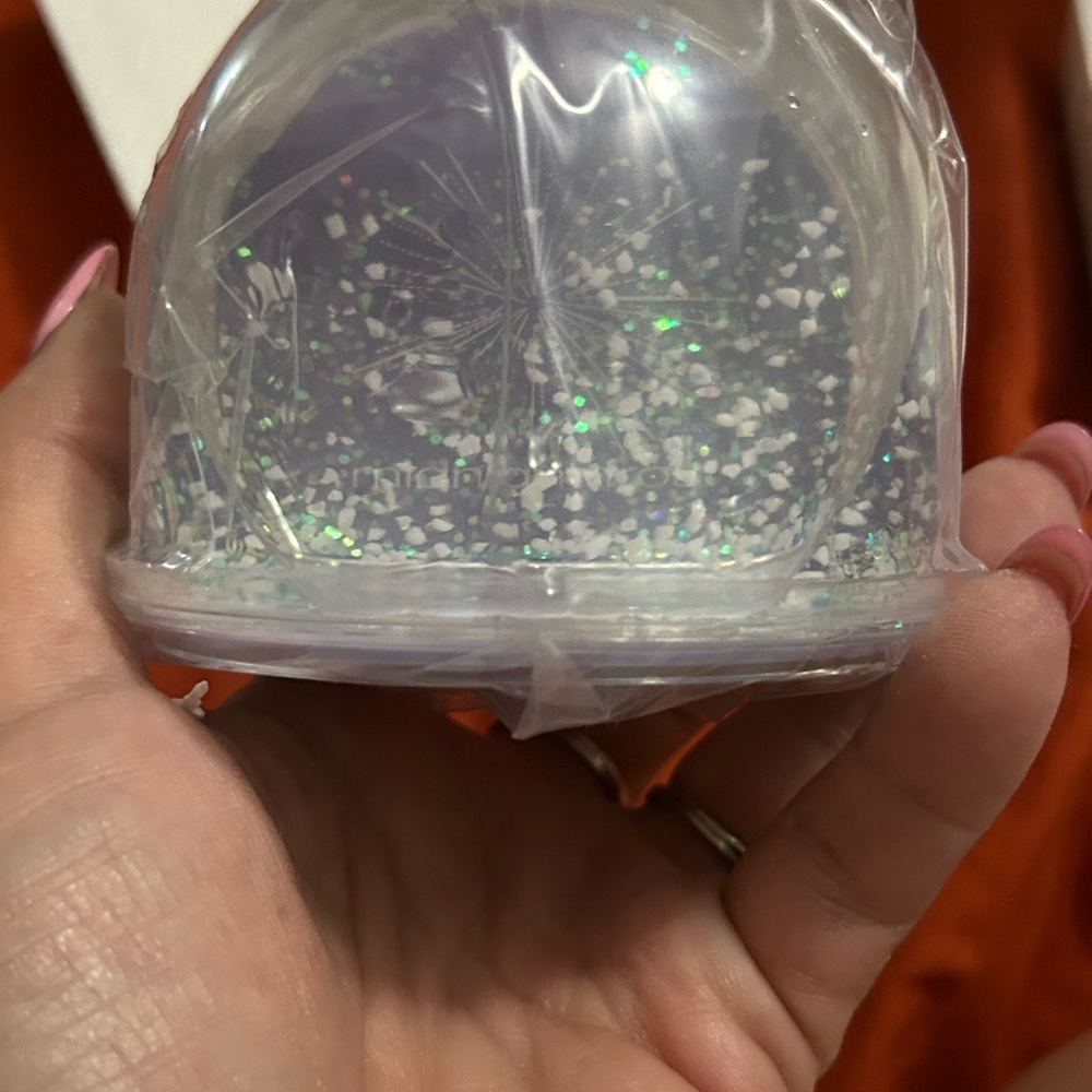 Avon 2003 Midnight Frost Snow Globe Slot for Personalized Picture Dome